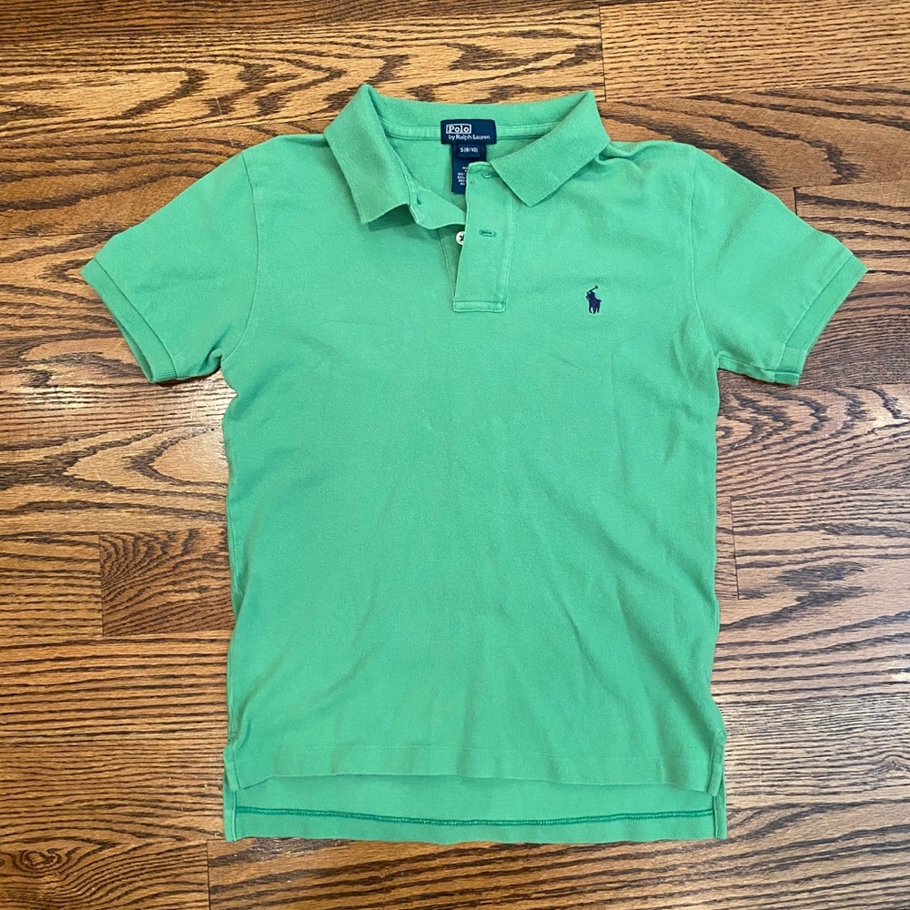 ☘️Polo Ralph Lauren green🐎 boys small